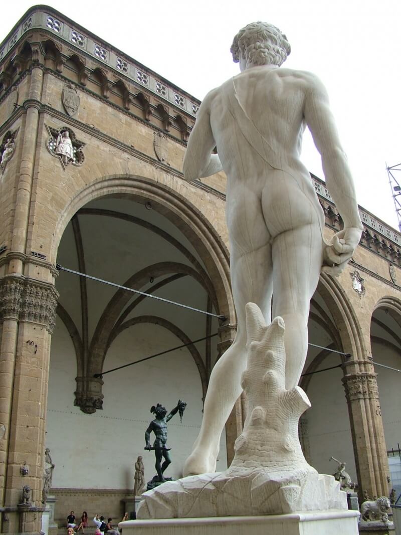Статуя давида во флоренции
